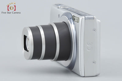 【中古】Canon キヤノン IXY 140 シルバー コンパクトデジタルカメラ 元箱付き