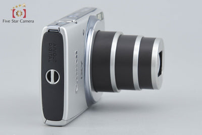 【中古】Canon キヤノン IXY 140 シルバー コンパクトデジタルカメラ 元箱付き