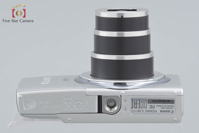 【中古】Canon キヤノン IXY 140 シルバー コンパクトデジタルカメラ 元箱付き