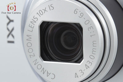 【中古】Canon キヤノン IXY 140 シルバー コンパクトデジタルカメラ 元箱付き