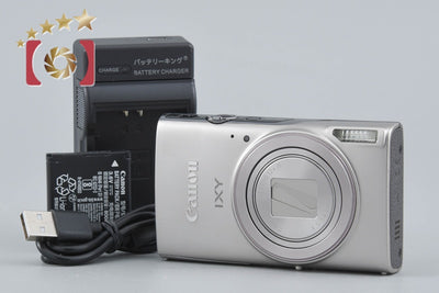 【中古】Canon キヤノン IXY 650 シルバー コンパクトデジタルカメラ
