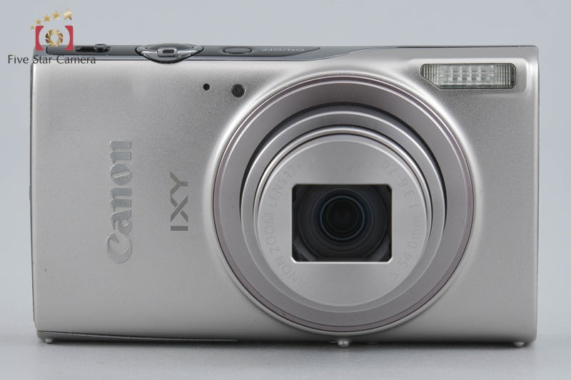 中古】Canon キヤノン IXY 650 シルバー コンパクトデジタルカメラ