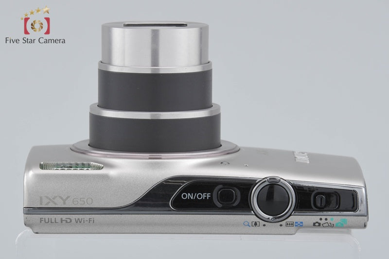 中古】Canon キヤノン IXY 650 シルバー コンパクトデジタルカメラ