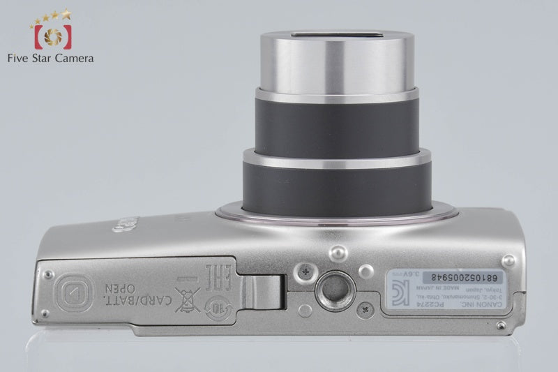 中古】Canon キヤノン IXY 650 シルバー コンパクトデジタルカメラ