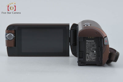 【中古】Panasonic パナソニック HC-W585M ブラウン ビデオカメラ