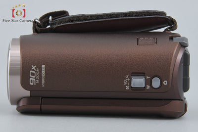 【中古】Panasonic パナソニック HC-W585M ブラウン ビデオカメラ