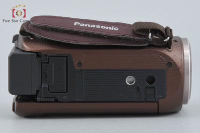 【中古】Panasonic パナソニック HC-W585M ブラウン ビデオカメラ