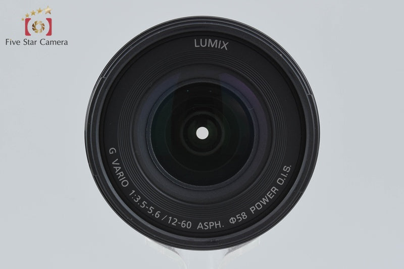 中古】Panasonic パナソニック LUMIX G VARIO 12-60mm f/3.5-5.6 ASPH