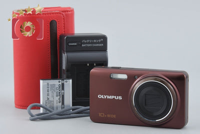 【中古】OLYMPUS オリンパス STYLUS VH-520 ブラウン コンパクトデジタルカメラ