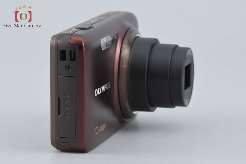 中古】OLYMPUS オリンパス STYLUS VH-520 ブラウン コンパクトデジタル