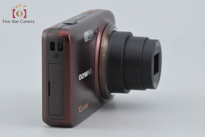 【中古】OLYMPUS オリンパス STYLUS VH-520 ブラウン コンパクトデジタルカメラ