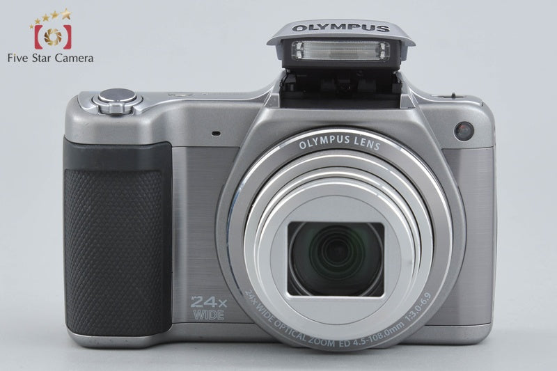 中古】OLYMPUS オリンパス STYLUS SZ-15 シルバー コンパクトデジタル