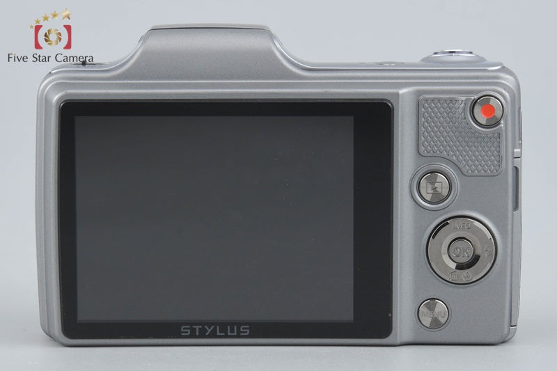 中古】OLYMPUS オリンパス STYLUS SZ-15 シルバー コンパクトデジタル