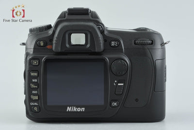 【中古】Nikon ニコン D80 + AF-S DX NIKKOR 18-55mm f/3.5-5.6 G II ED シャッター回数僅少