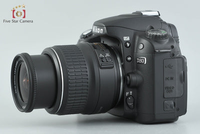 【中古】Nikon ニコン D80 + AF-S DX NIKKOR 18-55mm f/3.5-5.6 G II ED シャッター回数僅少