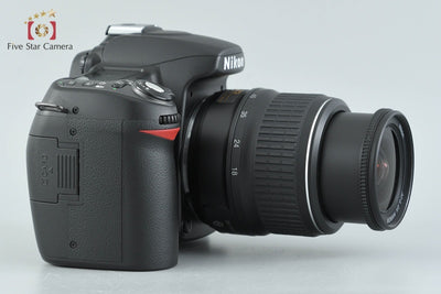 【中古】Nikon ニコン D80 + AF-S DX NIKKOR 18-55mm f/3.5-5.6 G II ED シャッター回数僅少