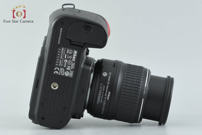 【中古】Nikon ニコン D80 + AF-S DX NIKKOR 18-55mm f/3.5-5.6 G II ED シャッター回数僅少