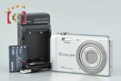 【中古】CASIO カシオ EXILIM EX-ZS6 シルバー コンパクトデジタルカメラ