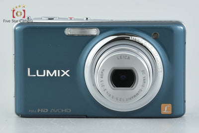 【中古】Panasonic パナソニック LUMIX DMC-FX77 スエードブルー コンパクトデジタルカメラ