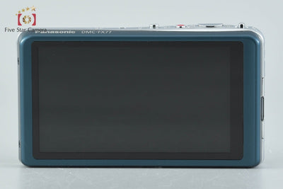 【中古】Panasonic パナソニック LUMIX DMC-FX77 スエードブルー コンパクトデジタルカメラ