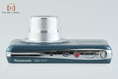 【中古】Panasonic パナソニック LUMIX DMC-FX77 スエードブルー コンパクトデジタルカメラ