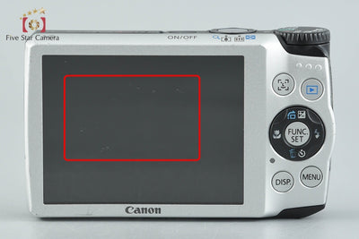 【中古】Canon キヤノン PowerShot A3300 IS シルバー コンパクトデジタルカメラ