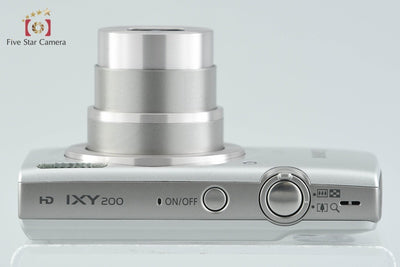 【中古】Canon キヤノン IXY 200 シルバー コンパクトデジタルカメラ
