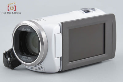 【中古】Panasonic パナソニック HC-V480M ホワイト デジタルハイビジョンビデオカメラ