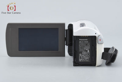 【中古】Panasonic パナソニック HC-V480M ホワイト デジタルハイビジョンビデオカメラ