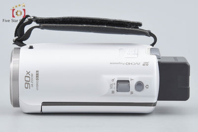 【中古】Panasonic パナソニック HC-V480M ホワイト デジタルハイビジョンビデオカメラ