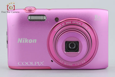 【中古】Nikon ニコン COOLPIX S3600 アザレアピンク コンパクトデジタルカメラ