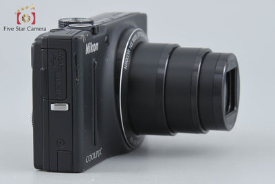 【中古】Nikon ニコン COOLPIX S8200 ノーブルブラック コンパクトデジタルカメラ