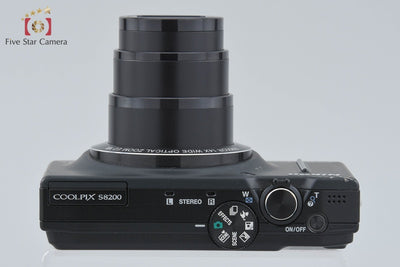【中古】Nikon ニコン COOLPIX S8200 ノーブルブラック コンパクトデジタルカメラ