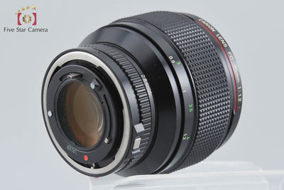 【中古】Canon キヤノン New FD 85mm f/1.2 L