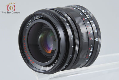 【中古】Voigtlander フォクトレンダー ULTRON 28mm f/1.9 Aspherical ブラック L39 ライカスクリューマウント