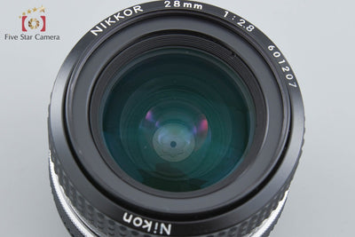 【中古】Nikon ニコン Ai NIKKOR 28mm f/2.8
