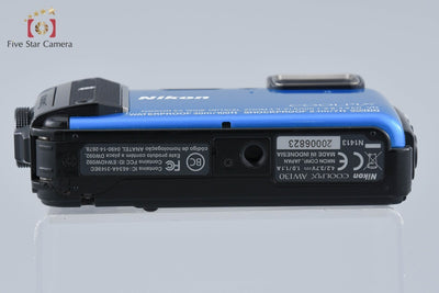 【中古】Nikon ニコン COOLPIX AW130 ブルー コンパクトデジタルカメラ