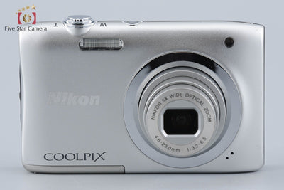 【中古】Nikon ニコン COOLPIX A100 シルバー コンパクトデジタルカメラ