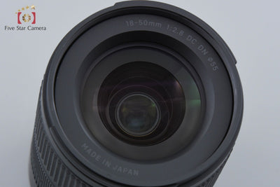 【中古】SIGMA シグマ 18-50mm f/2.8 DC DN Contemporary ソニーEマウント用 元箱付き