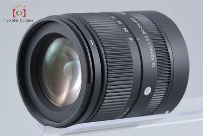 【中古】SIGMA シグマ 18-50mm f/2.8 DC DN Contemporary ソニーEマウント用 元箱付き