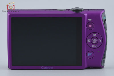 【中古】Canon キヤノン IXY 600F パープル コンパクトデジタルカメラ