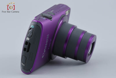 【中古】Canon キヤノン IXY 600F パープル コンパクトデジタルカメラ