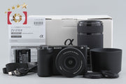 【中古】SONY ソニー α VLOGCAM ZV-E10 II ダブルズームレンズキット ブラック 元箱付き