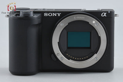 【中古】SONY ソニー α VLOGCAM ZV-E10 II ダブルズームレンズキット ブラック 元箱付き