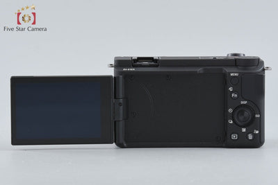 【中古】SONY ソニー α VLOGCAM ZV-E10 II ダブルズームレンズキット ブラック 元箱付き