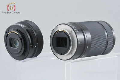 【中古】SONY ソニー α VLOGCAM ZV-E10 II ダブルズームレンズキット ブラック 元箱付き