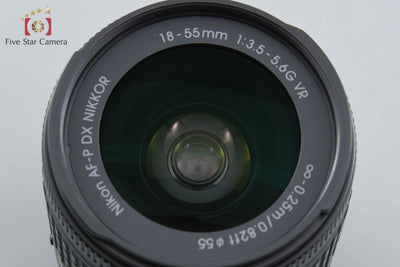 【中古】Nikon ニコン AF-P DX NIKKOR 18-55mm f/3.5-5.6 G VR
