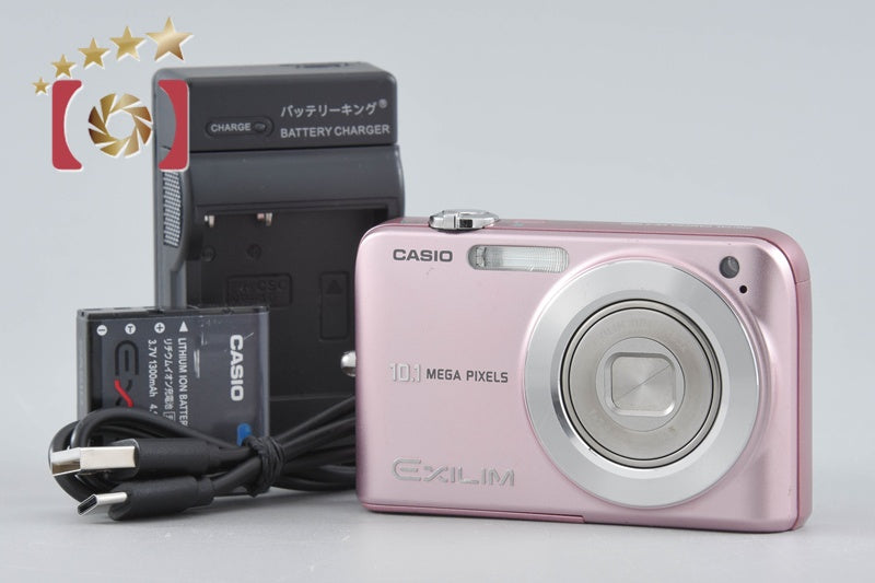 【中古】Casio カシオ EXILIM ZOOM EX-Z1080 ピンク コンパクトデジタルカメラ