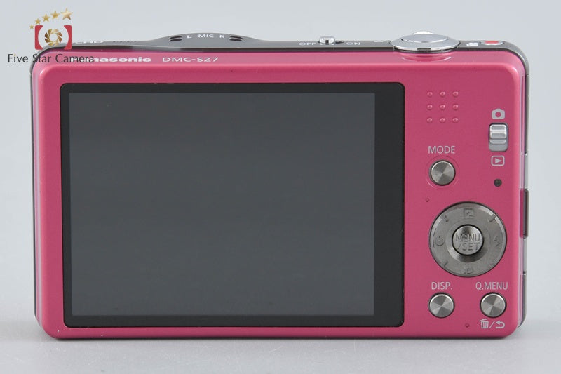 中古】Panasonic パナソニック LUMIX DMC-SZ7 ピンク コンパクト