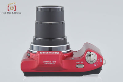 【中古】OLYMPUS オリンパス SZ-11 レッド コンパクトデジタルカメラ